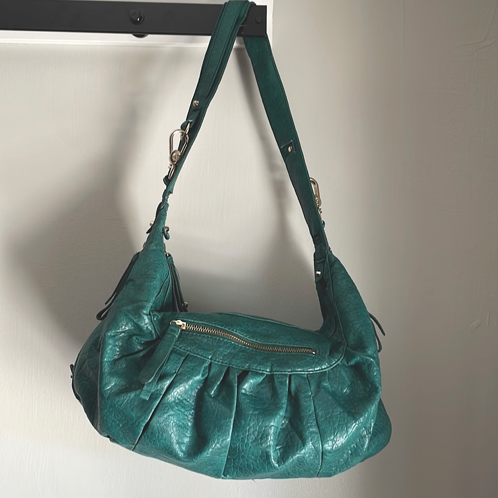 GUC Jessica Simpson®️ Teal Handbag 👜 - Picture 1 of 16